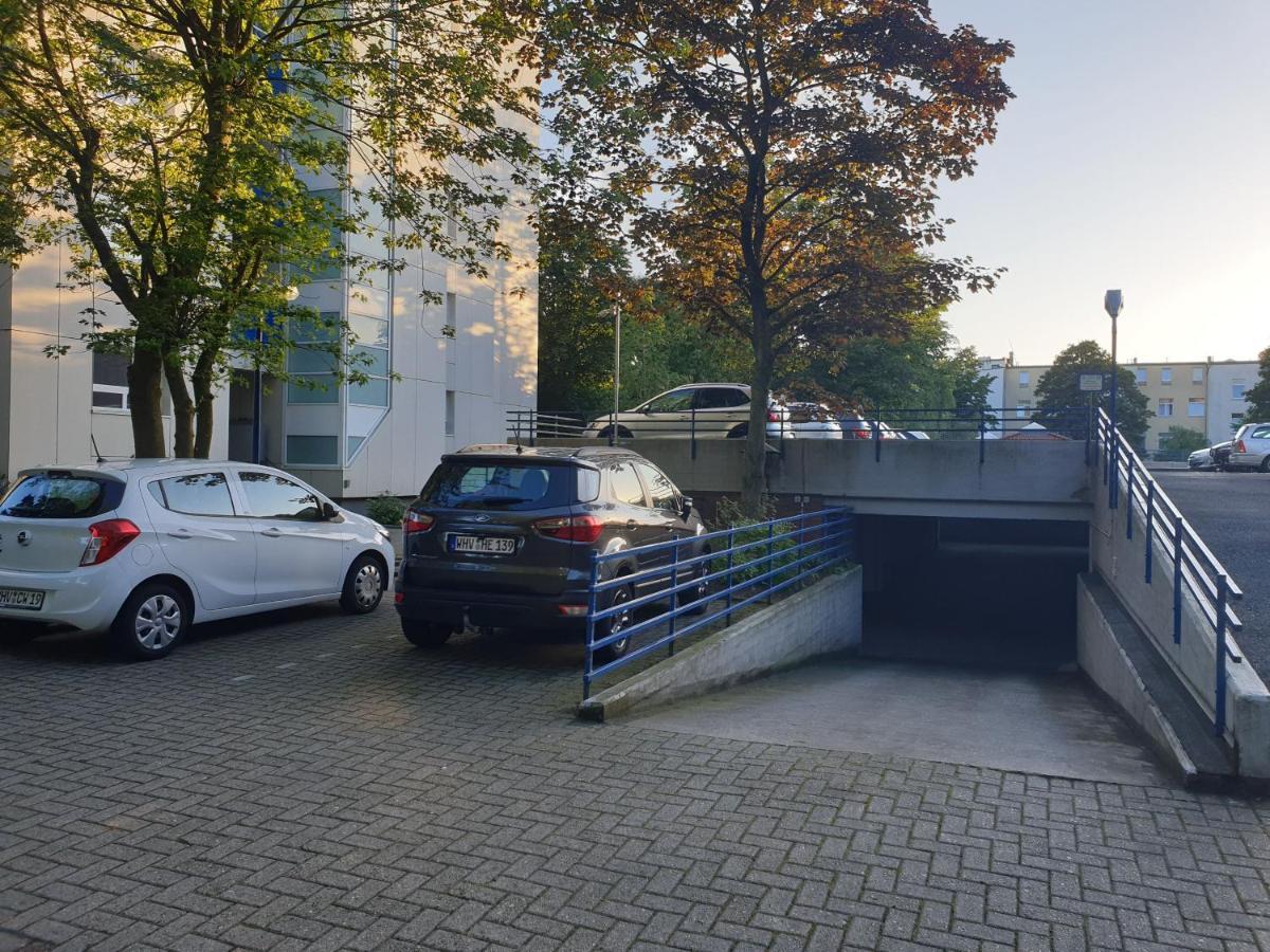 191 Ferienwohnung Deichbruecke Вильгельмсхафен Экстерьер фото